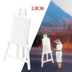 1:64ミニチュアイーゼル画材ドールハウス絵画...の詳細画像2