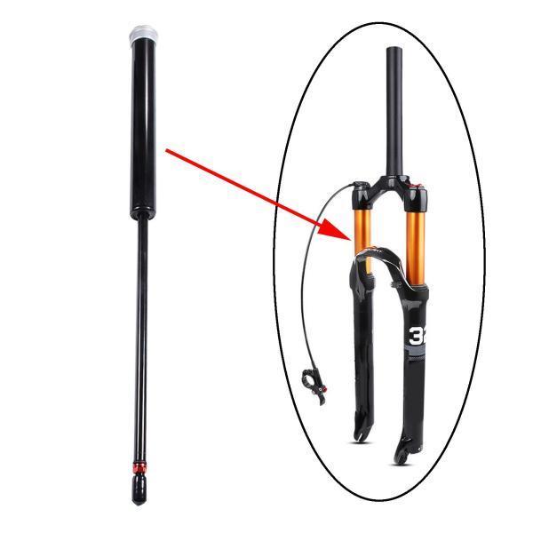 アロイバイクエアダンピングロッド自転車コントロールサスペンションフロントフォーク修理部品