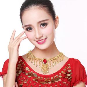 女性のためのベリーダンスヘッドバンドヘアアクセ...の詳細画像2