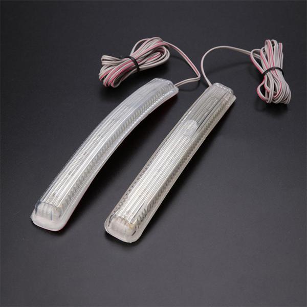 ユニバーサルLEDウインカーライト自動バックミラー/ 9LED / 12V /ソフトグルー/アクセサ...