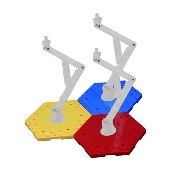 1xアクションフィギュアベースアセンブリホビーディスプレイスタンドディスプレイラック（水銀用）