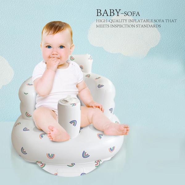 旅行用プールおもちゃの赤ちゃんのために座っている赤ちゃんのインフレータブルシート学習3ヶ月