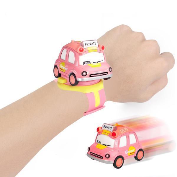 子供のための時計が付いているかわいい手首のレーシングカーの時計幼児子供ギフト