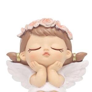 かわいいエンジェルガール置物車ダッシュボード装...の詳細画像1