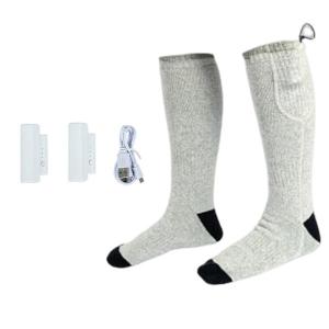 電熱ソックス USB充電式 防寒用 暖かい プレミアム素材