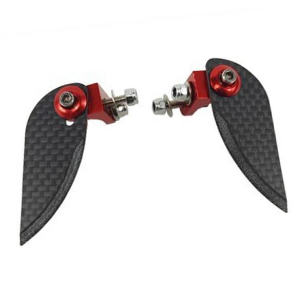 2x リモートコントロール船の部品 ステアリングテールラダー部品 頑丈なアクセサリー