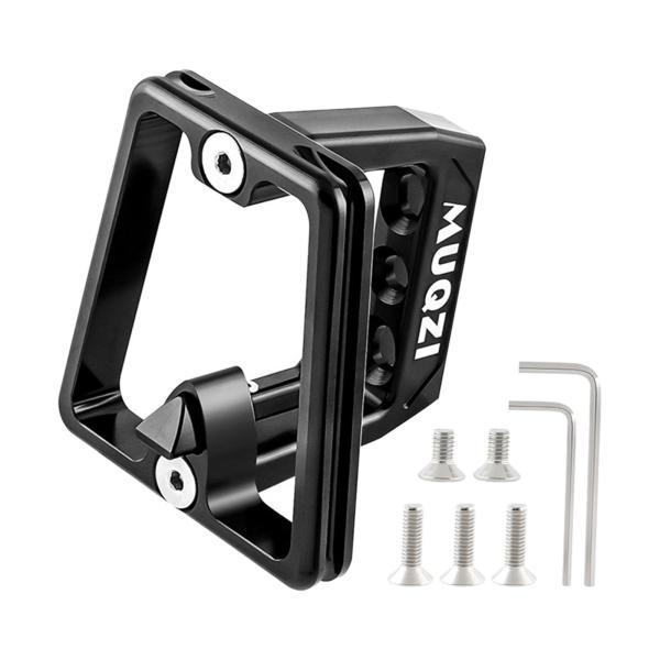 アルミ自転車フロント キャリア ブロック バッグ ブラケット ラック ホルダー マウント サイクリン...