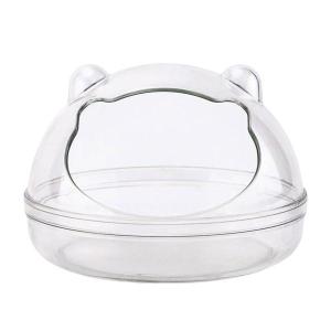 ハムスター サンドバス コンテナ 洗面器 トイレ用品 ケージ アクセサリー