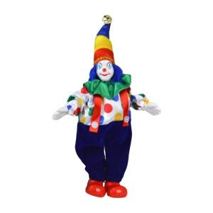 磁器製 ピエロドール ピエロ人形 42cm 装飾 置物 小道具 贈り物 : STK