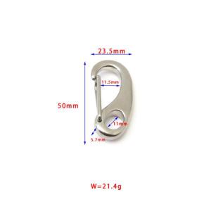 高耐久スプリング スナップ フック クリップ ...の詳細画像5