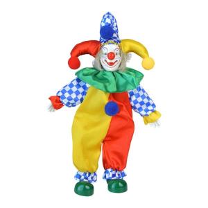 磁器人形 ピエロ人形 16センチ ピエロドールモデル 置き物 インテリア