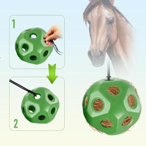 馬の御馳走ボール干し草フィーダーのおもちゃ、馬...の詳細画像3