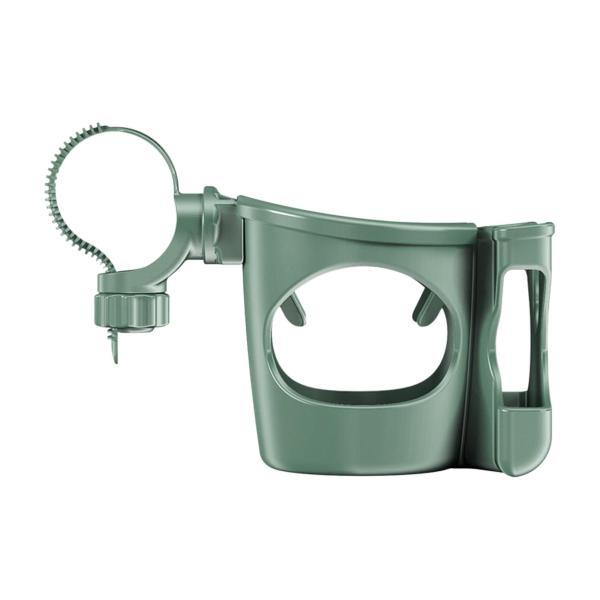 ベビーカーカップホルダー 携帯電話収納ストラップ 安定した滑り止め 多機能乳母車ドリンクラック 自転...