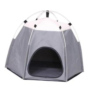 猫ハウス ペットテント ネスト 取り外し可能な手作り犬小屋付属品 猫の睡眠ベッド 小型犬用ベッド キャンプ猫用 子犬子猫アクティビティセンタ