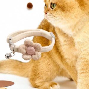 猫チョーカーネックレス ベルチャームペンダント付...の商品画像