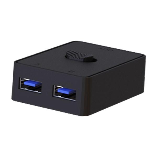 USB プリンタ共有スイッチ アダプタ 取り付けが簡単 USB スイッチ セレクタ プリンタ スプリ...