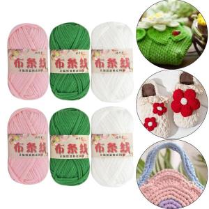 6x 編み糸セット分厚い糸かぎ針編み DIY ...の詳細画像3