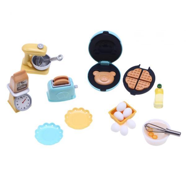 1/12 ミニチュアドールハウスキッチンセットミニチュア家具おもちゃギフト用