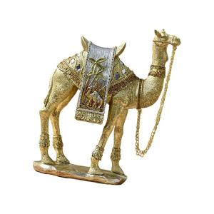 ラクダの置物動物像ラクダの彫刻卓上の装飾リビングルームのセンターピース寝室の本棚家の装飾｜STKショップ