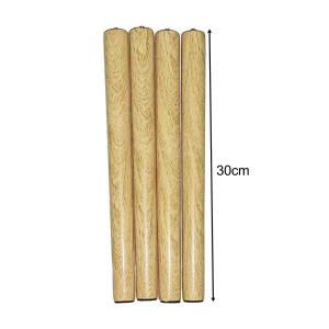 4 個の木製家具の脚交換部品アンチスリップ耐久...の詳細画像3