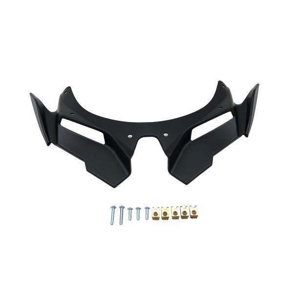 フロントフェアリング空力ウイングカバーフロントフェアリングウイングレットオートバイフロントフェアリン...