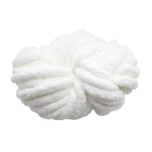 分厚いシェニール糸かさばる糸ぬいぐるみ糸ジャンボ巨大な太い糸アクリルかぎ針編みブランケットスカーフ編み用