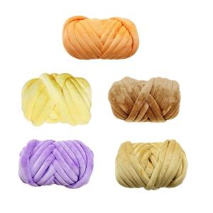 分厚い糸 かさばる分厚い糸 手編みハンドニット...の詳細画像1