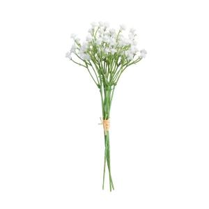 3 個 Babys Breath 造花造花 DIY ロングステムテーブル装飾オフィス屋外結婚式ホームセンターピース