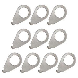 10x ギターノブポインタープレートギターコントロールノブワッシャープロフェッショナル耐久性のある楽器エレキギター部品