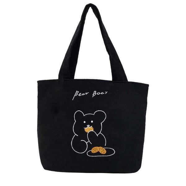 トートバッグ ショルダーバッグ コーデュロイ トップハンドル 洗える ファッショナブルな多目的 かわ...