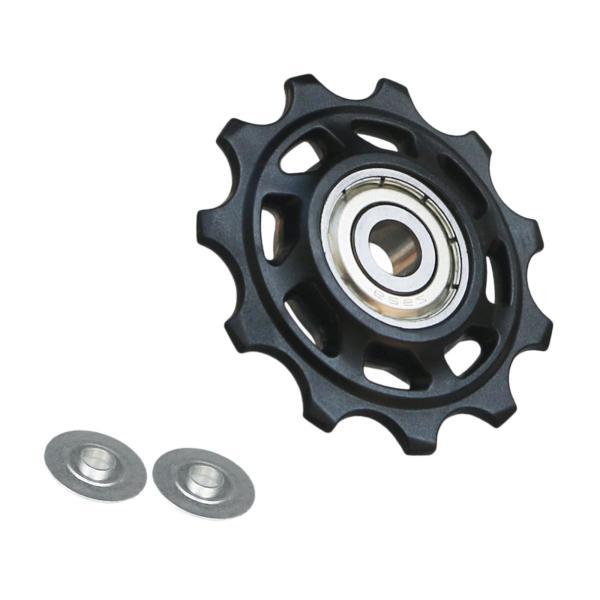 リアディレイラープーリージョッキーホイール交換取り付け簡単頑丈な Pp バイク信頼性の高いガイドロー...