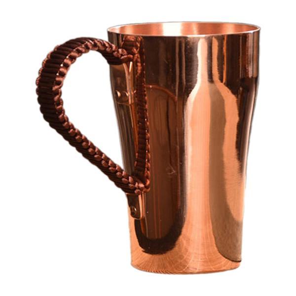 銅製コーヒーマグ ドリンクウェア モスコミュールカップ 大容量 400ml ウォーターマグ 手作り銅...
