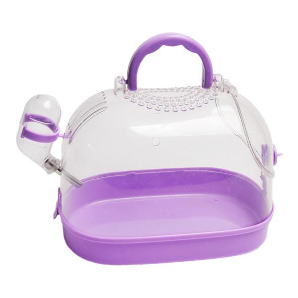 ハムスターキャリーケースケージ、チンチラケージ、旅行、便利、大型、小動物キャリーケージ、マウス、リス...