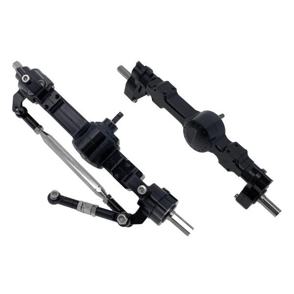 フルメタルフロントリアアクスル実用改造交換部品 1/12 MN45 MN91 MN99 RCホビーカ...