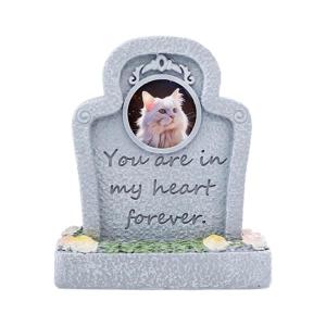 ペットメモリアルモニュメント 庭の墓石 ペットの死を悼む贈り物 ペット小動物記念碑 裏庭ポーチ用ペット墓石
