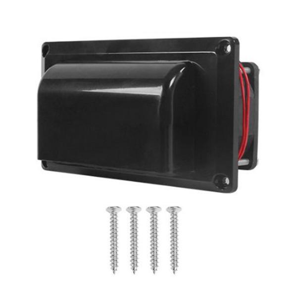 12V RV サイドベントファン 排気ファン クイック換気 取り付けネジ付き エアベント換気ファン ...