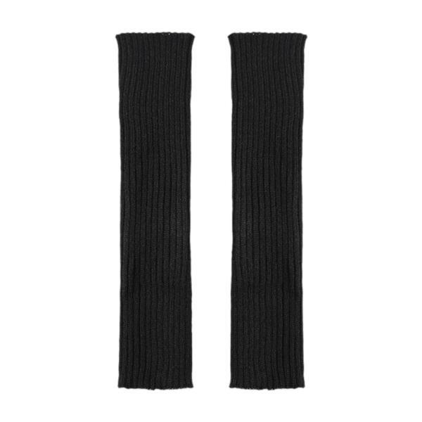 女性用ニットレッグウォーマー冬暖かいかぎ針編みロングソックスレッグスリーブ80Sストッキングフットレ...