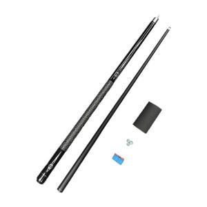 プールキュースティック ビリヤードキュースティック ポータブル 長さ146cm 1/2分割セグメント化 家庭用 男性 女性 スターター ビリヤードプレ