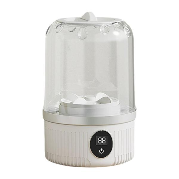 ミニ洗濯機の下着洗濯機軽量のベビー服洗浄2つのクリーニングモードホテルアパートメントのためにポータブ...