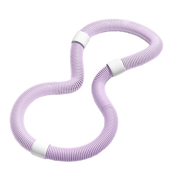 フィットネスフープ ウエストウェイトエクササイズフープ ソフトPVC 腹部フィットネスサークル スム...