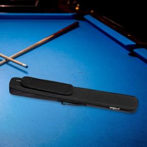 1/2 プールキューケース 収納ポーチ ジッパー ショルダーストラップ