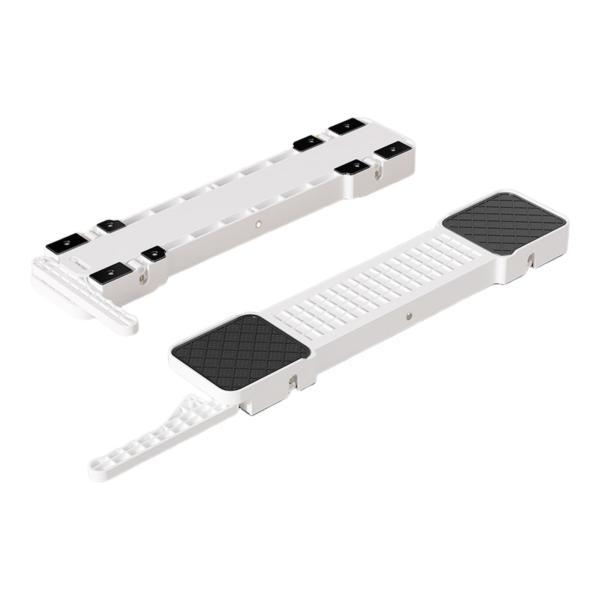 2 個セット 家電ローラー洗濯機ベース、ホイール付き、昇降式アクセサリー、滑り止め、高耐久ユニバーサ...