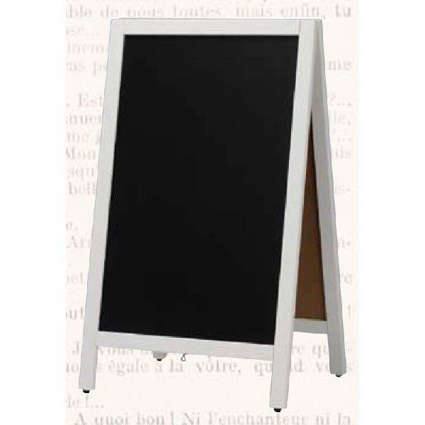 A型 スタンド マーカー用 ABS-75WB 白枠 / 返品代引不可 / えいむ ホワイトボード マ...