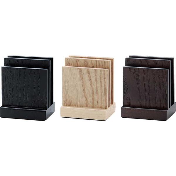 MDF Wブック立て BS-80 / えいむ メニューブックスタンド メニューブック立て メニュー立...