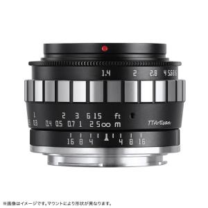 銘匠光学 TTArtisan 23mm f/1.4 C  (ソニーEマウント) (ブラック × シルバー) APS-C 準広角 eマウントレンズ