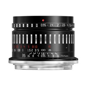 銘匠光学 TTArtisan 35mm F0.95 C ニコンZマウント ニコン レンズ nikon APS-C 標準レンズ ブラック×シルバー