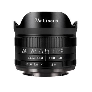 七工匠 7Artisans 7.5mm F2.8 FISH-EYE II ED (ソニーＥマウント(APS-C)) (ブラック) 魚眼レンズ フィッシュアイ｜stkb