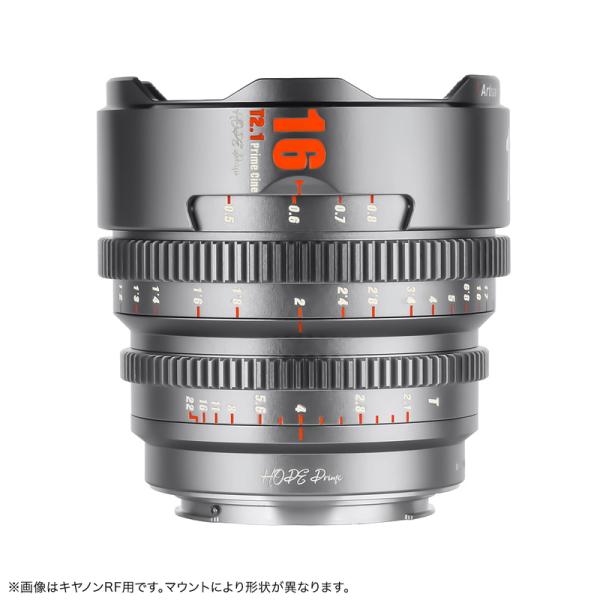 七工匠 7Artisans HOPE Prime 16mm T2.1 シネマレンズ キヤノンRFマウ...