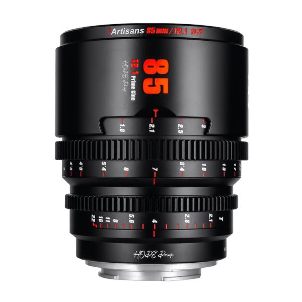 七工匠 7Artisans HOPE Prime 85mm T2.1 シネマレンズ 富士フイルムXマ...