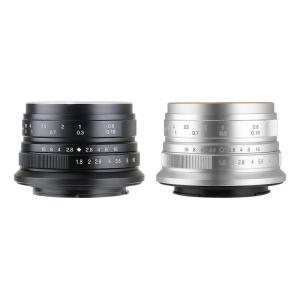 七工匠 7artisans 25mm F1.8 単焦点レンズ (ブラック or シルバー)